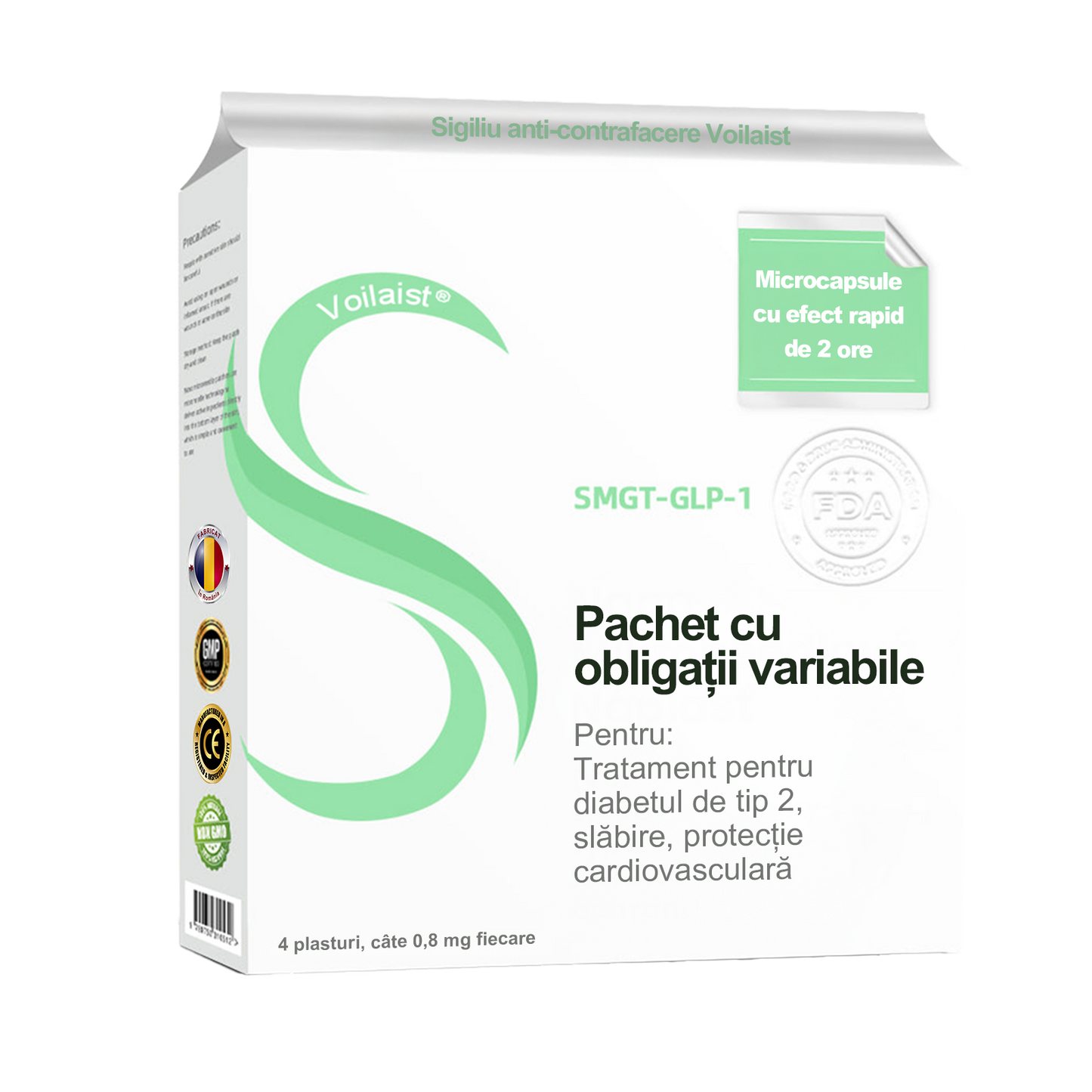 ✨【Vezi rezultatele după 7 zile】🌲Voilaist® plasture nano cu microace SMGT-GLP-1 (Fără durere, cu efect de lungă durată, tratează diabetul, obezitatea și bolile cardiovasculare)
