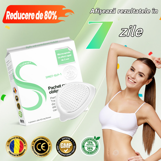 ✨【Vezi rezultatele după 7 zile】🌲Voilaist® plasture nano cu microace SMGT-GLP-1 (Fără durere, cu efect de lungă durată, tratează diabetul, obezitatea și bolile cardiovasculare)