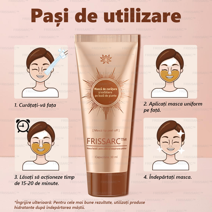 🎁FRISSARC™ masca facială  pentru albire și îndepărtarea petelor –🍀Ingredientele naturale ajută la eliminarea eficientă și de durată a petelor pigmentare, petelor de vârstă, pistruilor și petelor solare.🎁